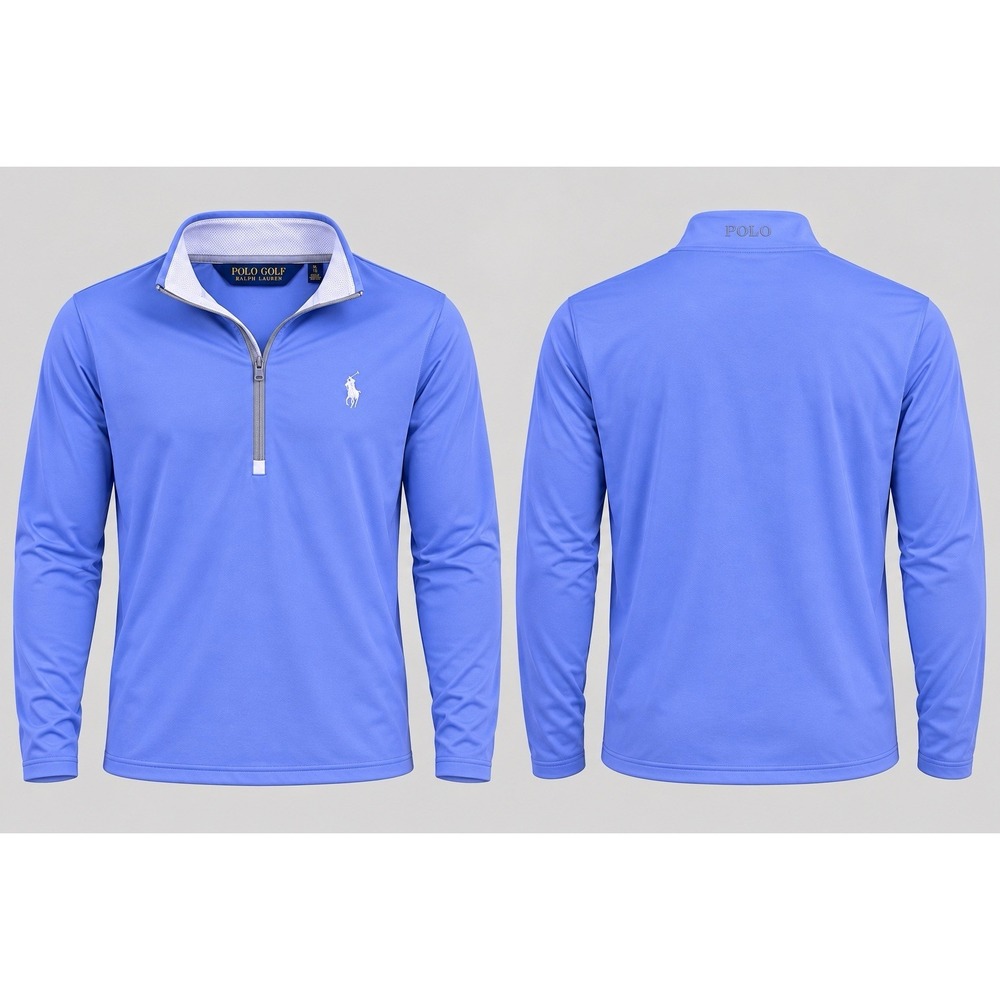 Polo Golf Ralph Lauren Long Sleeve Mens X-Large 1/4 Zip Performance Pony